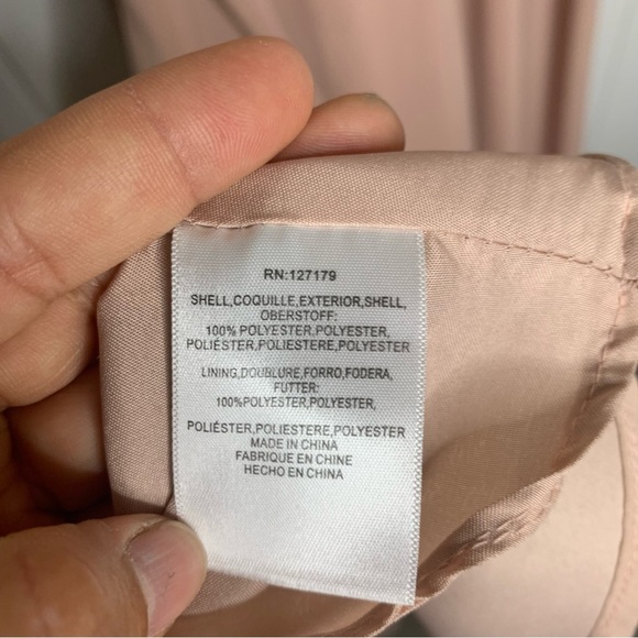 Jenny Yoo Collection BHLDN Sabine bridesmaid blush maxi dress size‎ 2 wedding - Picture 9 of 9